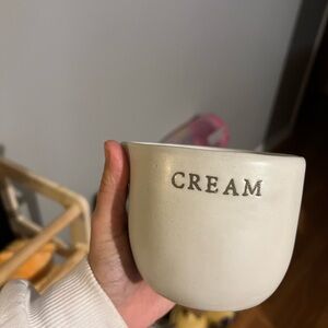 Hearth & Hand Cream Ceramic Mug